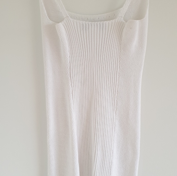 Maurie and Eve Jamie Dress. White knit dress - Picture 3 of 4